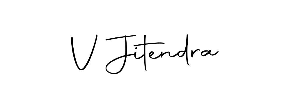 It looks lik you need a new signature style for name V Jitendra. Design unique handwritten (Autography-DOLnW) signature with our free signature maker in just a few clicks. V Jitendra signature style 10 images and pictures png