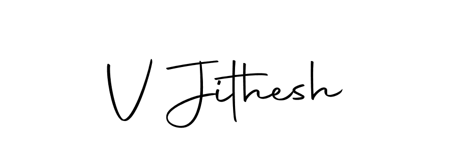 This is the best signature style for the V Jithesh name. Also you like these signature font (Autography-DOLnW). Mix name signature. V Jithesh signature style 10 images and pictures png