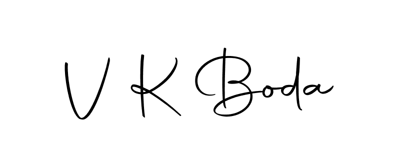 V K Boda stylish signature style. Best Handwritten Sign (Autography-DOLnW) for my name. Handwritten Signature Collection Ideas for my name V K Boda. V K Boda signature style 10 images and pictures png