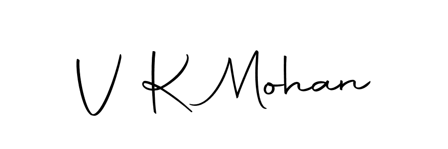 V K Mohan stylish signature style. Best Handwritten Sign (Autography-DOLnW) for my name. Handwritten Signature Collection Ideas for my name V K Mohan. V K Mohan signature style 10 images and pictures png