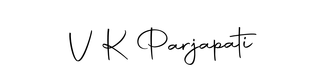 You can use this online signature creator to create a handwritten signature for the name V K Parjapati. This is the best online autograph maker. V K Parjapati signature style 10 images and pictures png