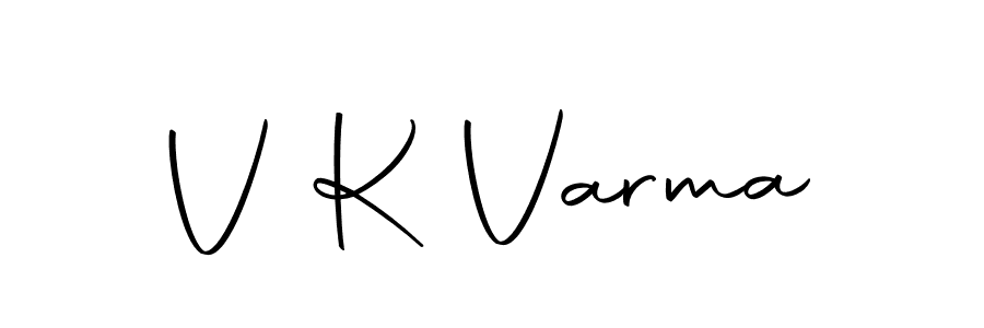 Make a beautiful signature design for name V K Varma. Use this online signature maker to create a handwritten signature for free. V K Varma signature style 10 images and pictures png