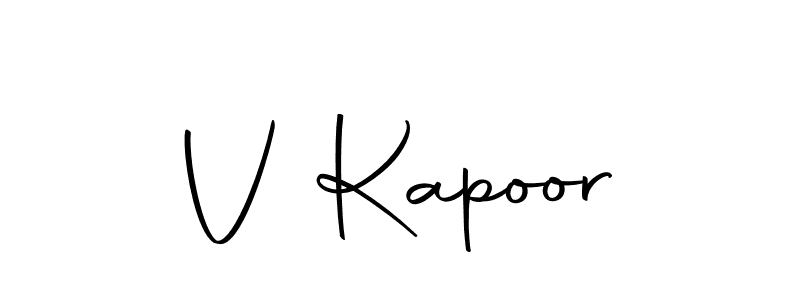 Autography-DOLnW is a professional signature style that is perfect for those who want to add a touch of class to their signature. It is also a great choice for those who want to make their signature more unique. Get V Kapoor name to fancy signature for free. V Kapoor signature style 10 images and pictures png