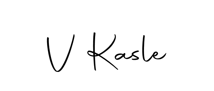 Make a beautiful signature design for name V Kasle. With this signature (Autography-DOLnW) style, you can create a handwritten signature for free. V Kasle signature style 10 images and pictures png