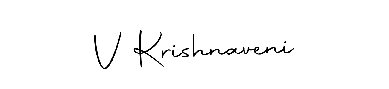 Once you've used our free online signature maker to create your best signature Autography-DOLnW style, it's time to enjoy all of the benefits that V Krishnaveni name signing documents. V Krishnaveni signature style 10 images and pictures png