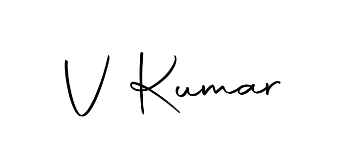 Similarly Autography-DOLnW is the best handwritten signature design. Signature creator online .You can use it as an online autograph creator for name V Kumar. V Kumar signature style 10 images and pictures png