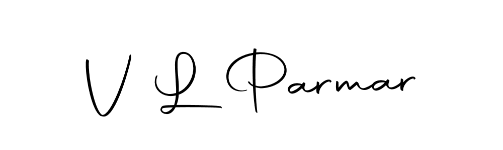 Design your own signature with our free online signature maker. With this signature software, you can create a handwritten (Autography-DOLnW) signature for name V L Parmar. V L Parmar signature style 10 images and pictures png