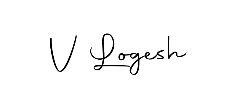 You can use this online signature creator to create a handwritten signature for the name V Logesh. This is the best online autograph maker. V Logesh signature style 10 images and pictures png