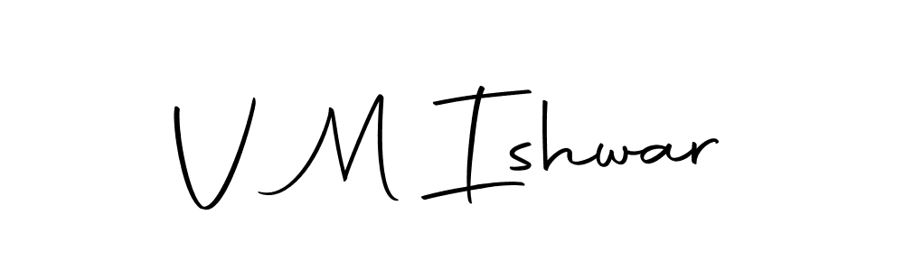 Also You can easily find your signature by using the search form. We will create V M Ishwar name handwritten signature images for you free of cost using Autography-DOLnW sign style. V M Ishwar signature style 10 images and pictures png