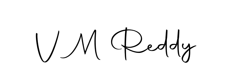 The best way (Autography-DOLnW) to make a short signature is to pick only two or three words in your name. The name V M Reddy include a total of six letters. For converting this name. V M Reddy signature style 10 images and pictures png
