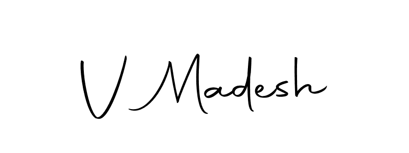 if you are searching for the best signature style for your name V Madesh. so please give up your signature search. here we have designed multiple signature styles  using Autography-DOLnW. V Madesh signature style 10 images and pictures png