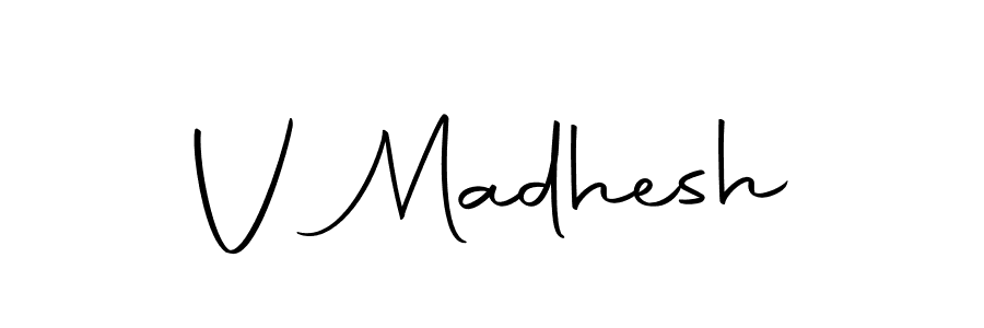 Make a beautiful signature design for name V Madhesh. Use this online signature maker to create a handwritten signature for free. V Madhesh signature style 10 images and pictures png