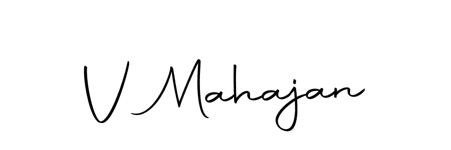 How to make V Mahajan signature? Autography-DOLnW is a professional autograph style. Create handwritten signature for V Mahajan name. V Mahajan signature style 10 images and pictures png