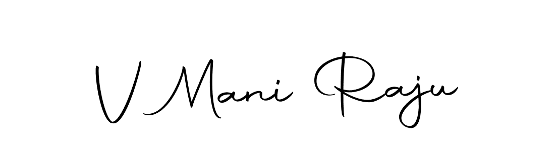 Make a short V Mani Raju signature style. Manage your documents anywhere anytime using Autography-DOLnW. Create and add eSignatures, submit forms, share and send files easily. V Mani Raju signature style 10 images and pictures png