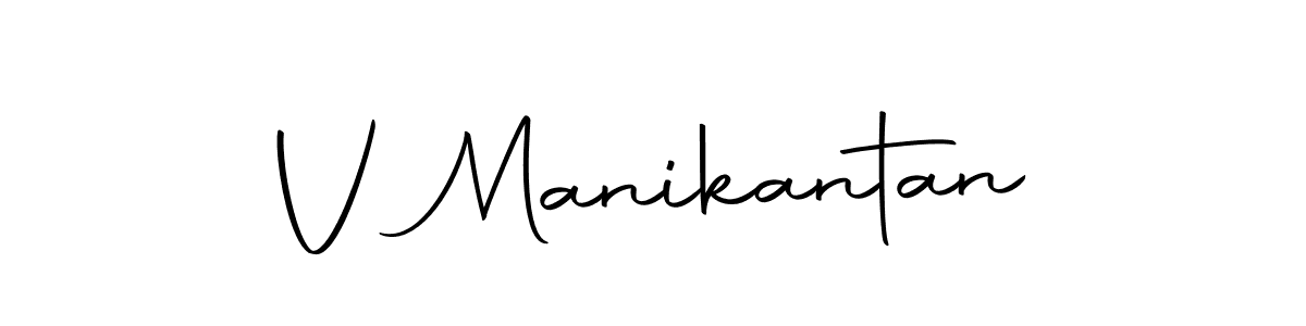 How to make V Manikantan signature? Autography-DOLnW is a professional autograph style. Create handwritten signature for V Manikantan name. V Manikantan signature style 10 images and pictures png