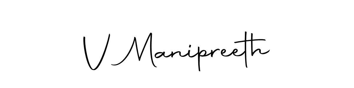 Also You can easily find your signature by using the search form. We will create V Manipreeth name handwritten signature images for you free of cost using Autography-DOLnW sign style. V Manipreeth signature style 10 images and pictures png