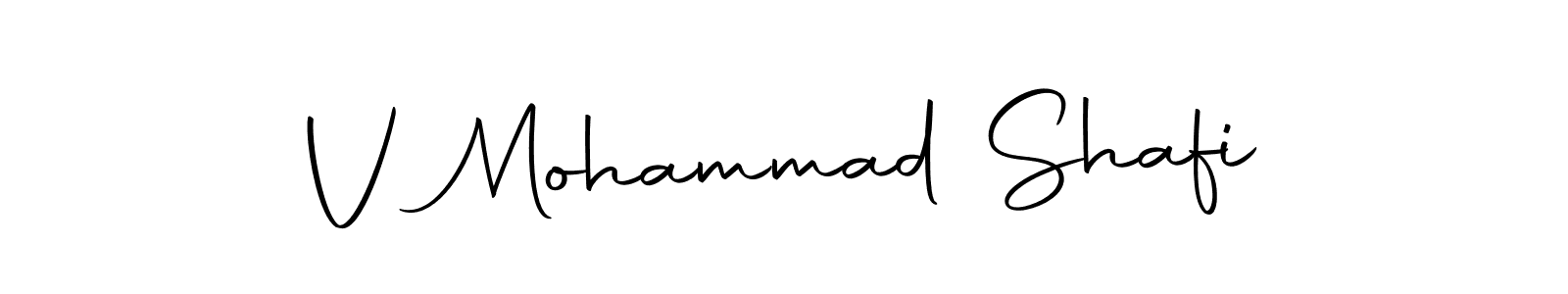 This is the best signature style for the V Mohammad Shafi name. Also you like these signature font (Autography-DOLnW). Mix name signature. V Mohammad Shafi signature style 10 images and pictures png