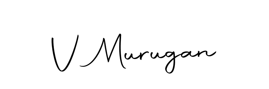 How to make V Murugan signature? Autography-DOLnW is a professional autograph style. Create handwritten signature for V Murugan name. V Murugan signature style 10 images and pictures png