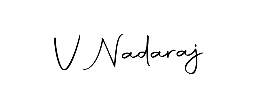 It looks lik you need a new signature style for name V Nadaraj. Design unique handwritten (Autography-DOLnW) signature with our free signature maker in just a few clicks. V Nadaraj signature style 10 images and pictures png