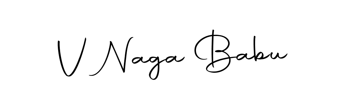 Make a beautiful signature design for name V Naga Babu. Use this online signature maker to create a handwritten signature for free. V Naga Babu signature style 10 images and pictures png