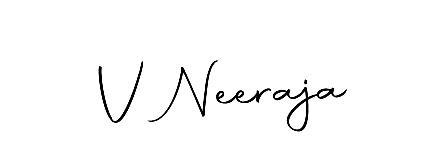 Similarly Autography-DOLnW is the best handwritten signature design. Signature creator online .You can use it as an online autograph creator for name V Neeraja. V Neeraja signature style 10 images and pictures png