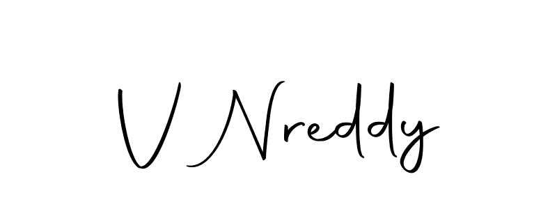 The best way (Autography-DOLnW) to make a short signature is to pick only two or three words in your name. The name V Nreddy include a total of six letters. For converting this name. V Nreddy signature style 10 images and pictures png