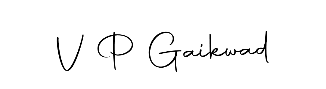 V P Gaikwad stylish signature style. Best Handwritten Sign (Autography-DOLnW) for my name. Handwritten Signature Collection Ideas for my name V P Gaikwad. V P Gaikwad signature style 10 images and pictures png