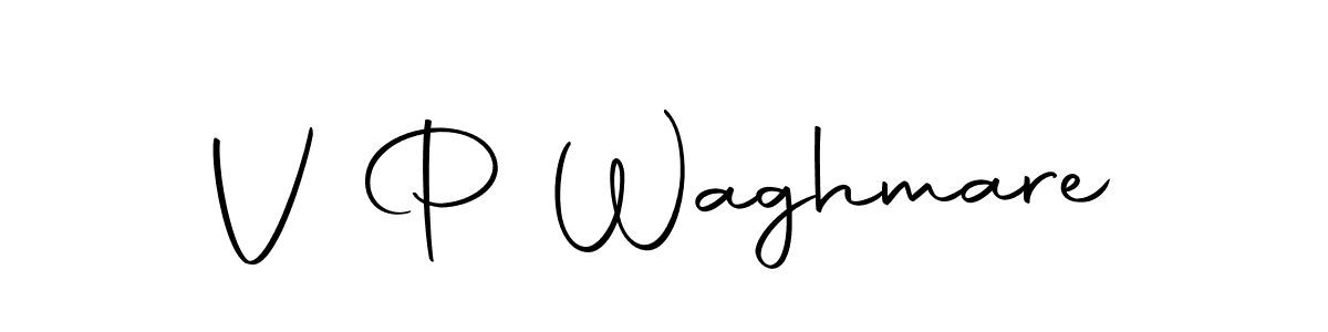 How to make V P Waghmare signature? Autography-DOLnW is a professional autograph style. Create handwritten signature for V P Waghmare name. V P Waghmare signature style 10 images and pictures png