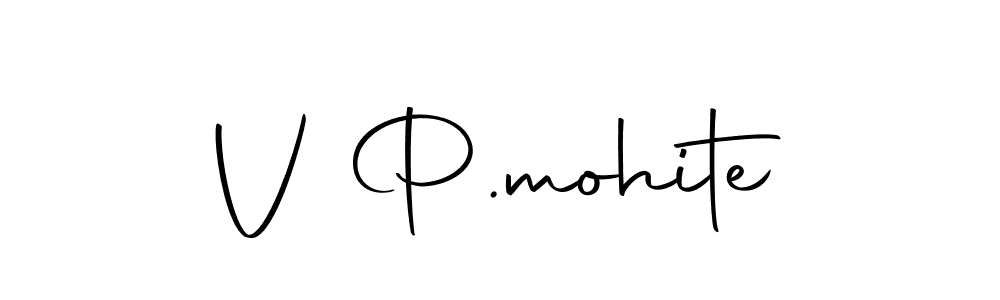 Here are the top 10 professional signature styles for the name V P.mohite. These are the best autograph styles you can use for your name. V P.mohite signature style 10 images and pictures png