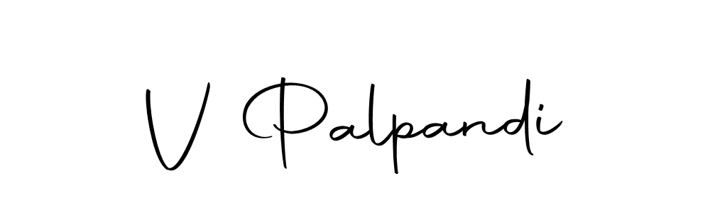 Use a signature maker to create a handwritten signature online. With this signature software, you can design (Autography-DOLnW) your own signature for name V Palpandi. V Palpandi signature style 10 images and pictures png
