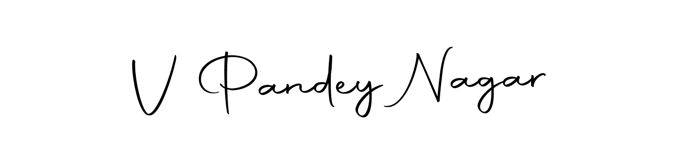 You can use this online signature creator to create a handwritten signature for the name V Pandey Nagar. This is the best online autograph maker. V Pandey Nagar signature style 10 images and pictures png