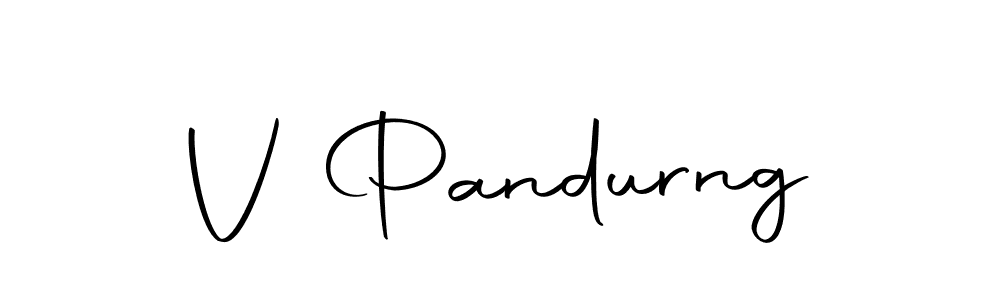 Make a beautiful signature design for name V Pandurng. With this signature (Autography-DOLnW) style, you can create a handwritten signature for free. V Pandurng signature style 10 images and pictures png