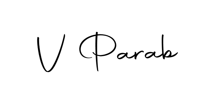 Once you've used our free online signature maker to create your best signature Autography-DOLnW style, it's time to enjoy all of the benefits that V Parab name signing documents. V Parab signature style 10 images and pictures png