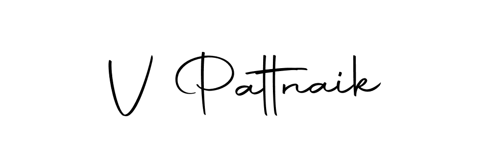 Create a beautiful signature design for name V Pattnaik. With this signature (Autography-DOLnW) fonts, you can make a handwritten signature for free. V Pattnaik signature style 10 images and pictures png