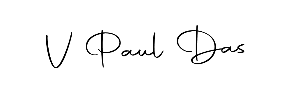 Use a signature maker to create a handwritten signature online. With this signature software, you can design (Autography-DOLnW) your own signature for name V Paul Das. V Paul Das signature style 10 images and pictures png