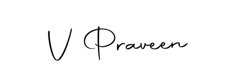Make a beautiful signature design for name V Praveen. Use this online signature maker to create a handwritten signature for free. V Praveen signature style 10 images and pictures png