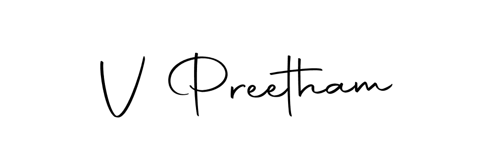 Make a beautiful signature design for name V Preetham. Use this online signature maker to create a handwritten signature for free. V Preetham signature style 10 images and pictures png