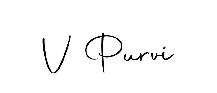 Make a beautiful signature design for name V Purvi. Use this online signature maker to create a handwritten signature for free. V Purvi signature style 10 images and pictures png