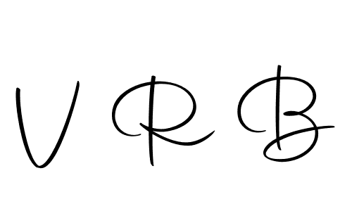 Use a signature maker to create a handwritten signature online. With this signature software, you can design (Autography-DOLnW) your own signature for name V R B. V R B signature style 10 images and pictures png