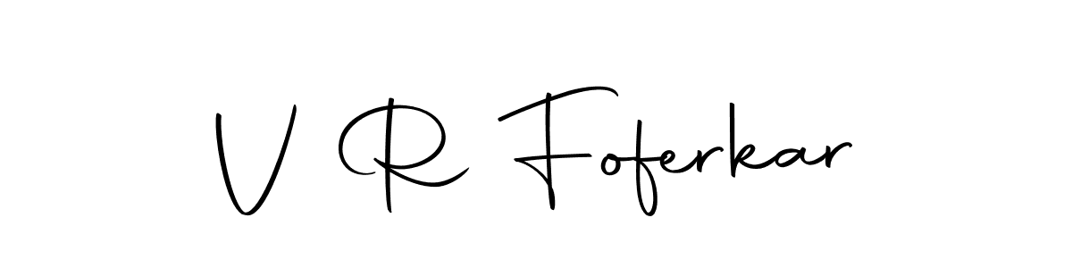 Also You can easily find your signature by using the search form. We will create V R Foferkar name handwritten signature images for you free of cost using Autography-DOLnW sign style. V R Foferkar signature style 10 images and pictures png