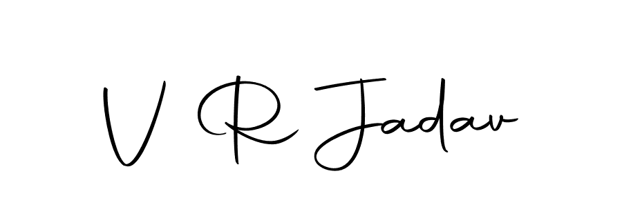 Make a short V R Jadav signature style. Manage your documents anywhere anytime using Autography-DOLnW. Create and add eSignatures, submit forms, share and send files easily. V R Jadav signature style 10 images and pictures png