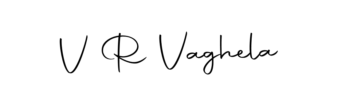 The best way (Autography-DOLnW) to make a short signature is to pick only two or three words in your name. The name V R Vaghela include a total of six letters. For converting this name. V R Vaghela signature style 10 images and pictures png