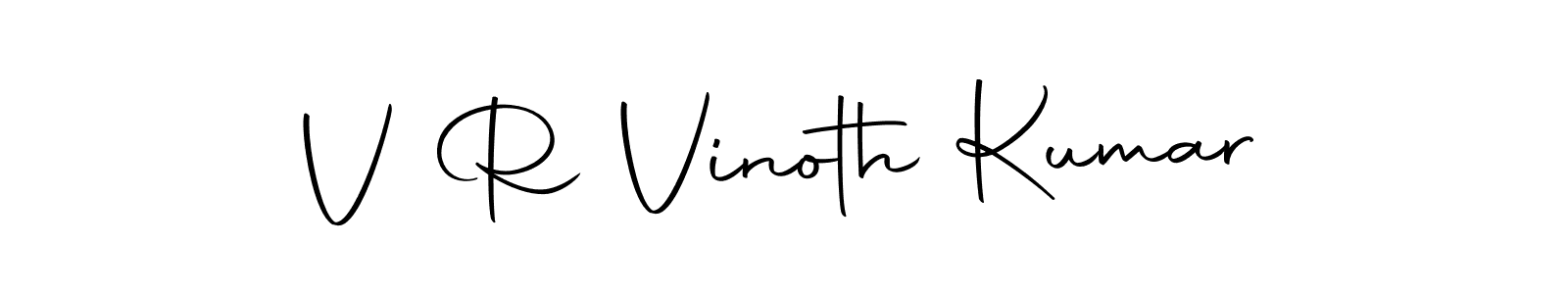 Make a beautiful signature design for name V R Vinoth Kumar. Use this online signature maker to create a handwritten signature for free. V R Vinoth Kumar signature style 10 images and pictures png