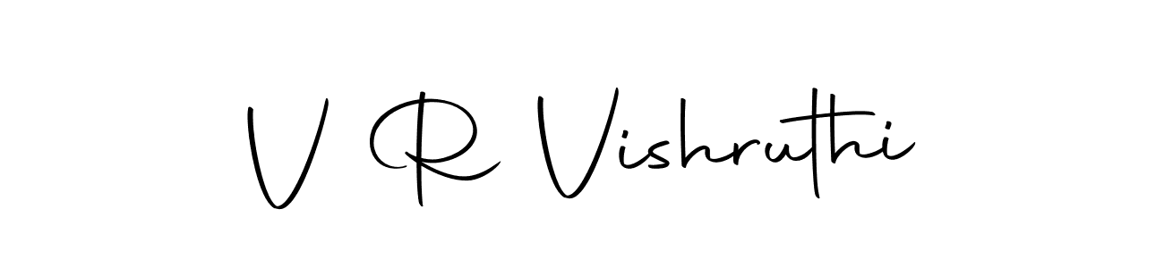 Here are the top 10 professional signature styles for the name V R Vishruthi. These are the best autograph styles you can use for your name. V R Vishruthi signature style 10 images and pictures png