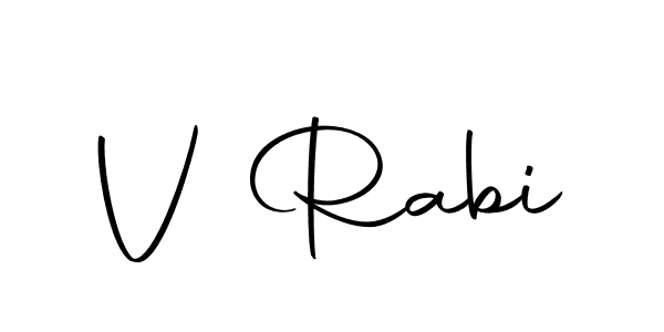 You can use this online signature creator to create a handwritten signature for the name V Rabi. This is the best online autograph maker. V Rabi signature style 10 images and pictures png