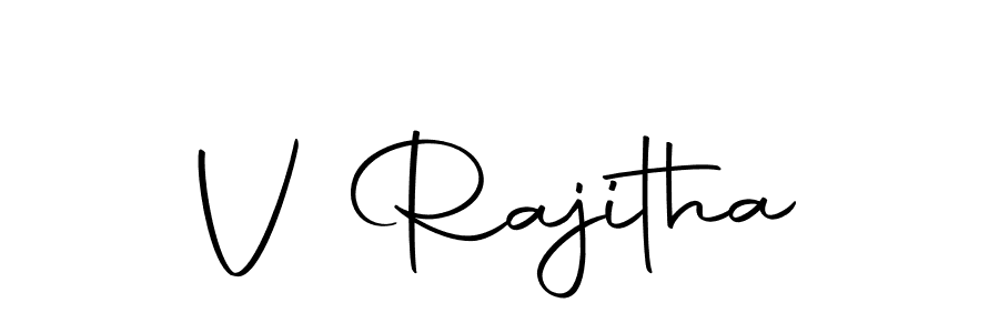 Here are the top 10 professional signature styles for the name V Rajitha. These are the best autograph styles you can use for your name. V Rajitha signature style 10 images and pictures png