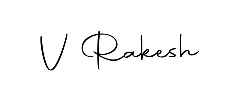 Similarly Autography-DOLnW is the best handwritten signature design. Signature creator online .You can use it as an online autograph creator for name V Rakesh. V Rakesh signature style 10 images and pictures png