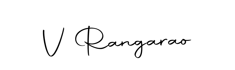 The best way (Autography-DOLnW) to make a short signature is to pick only two or three words in your name. The name V Rangarao include a total of six letters. For converting this name. V Rangarao signature style 10 images and pictures png