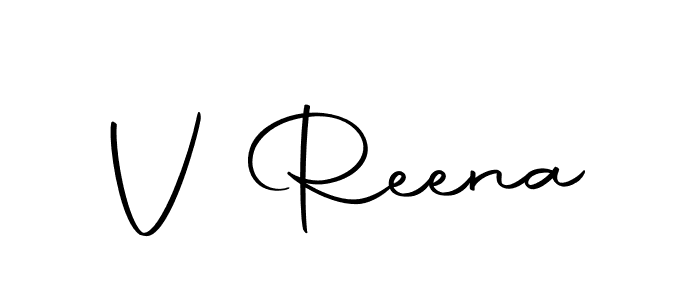 This is the best signature style for the V Reena name. Also you like these signature font (Autography-DOLnW). Mix name signature. V Reena signature style 10 images and pictures png