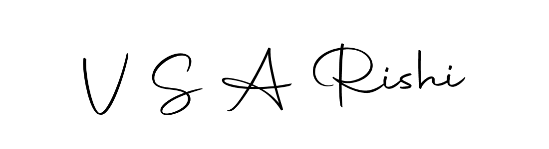 You should practise on your own different ways (Autography-DOLnW) to write your name (V S A Rishi) in signature. don't let someone else do it for you. V S A Rishi signature style 10 images and pictures png